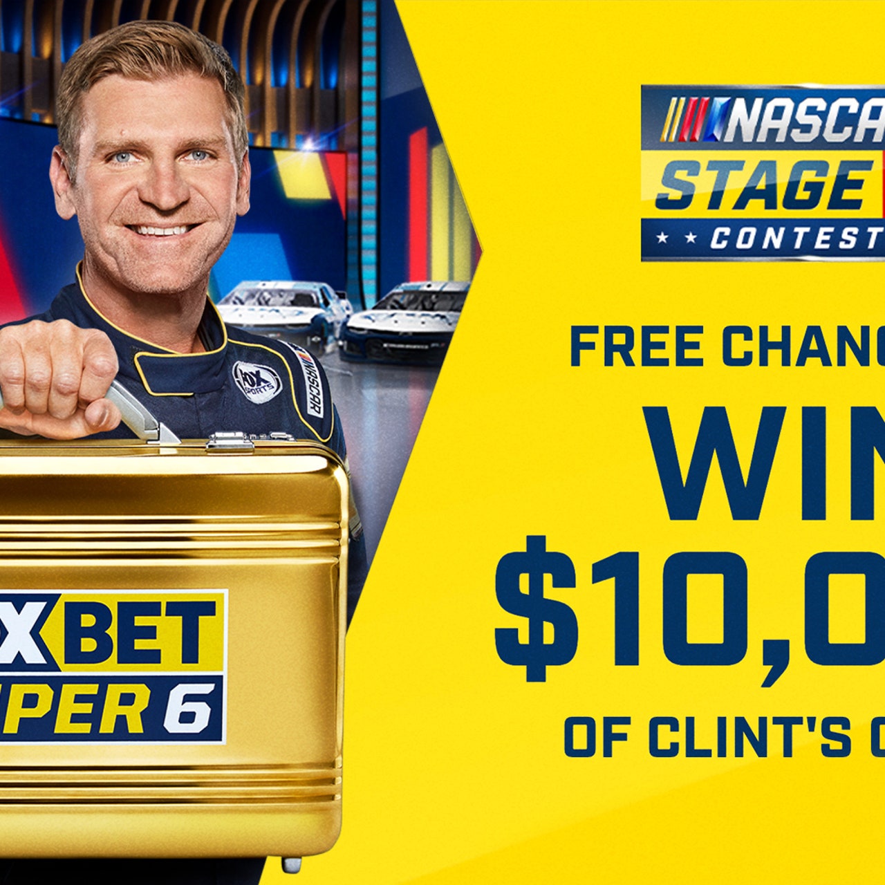 Cash in on Clint Bowyers $10K FOX Bet Super 6 Fontana NASCAR contest FOX Sports