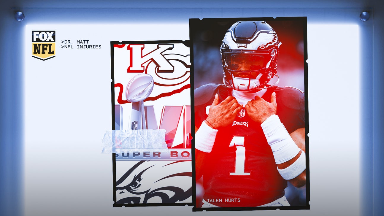 Will Jalen Hurts be affected by shoulder injury in Super Bowl?