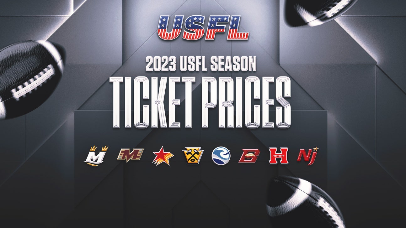 USFL announces 2023 ticket prices for all four host cities FOX Sports