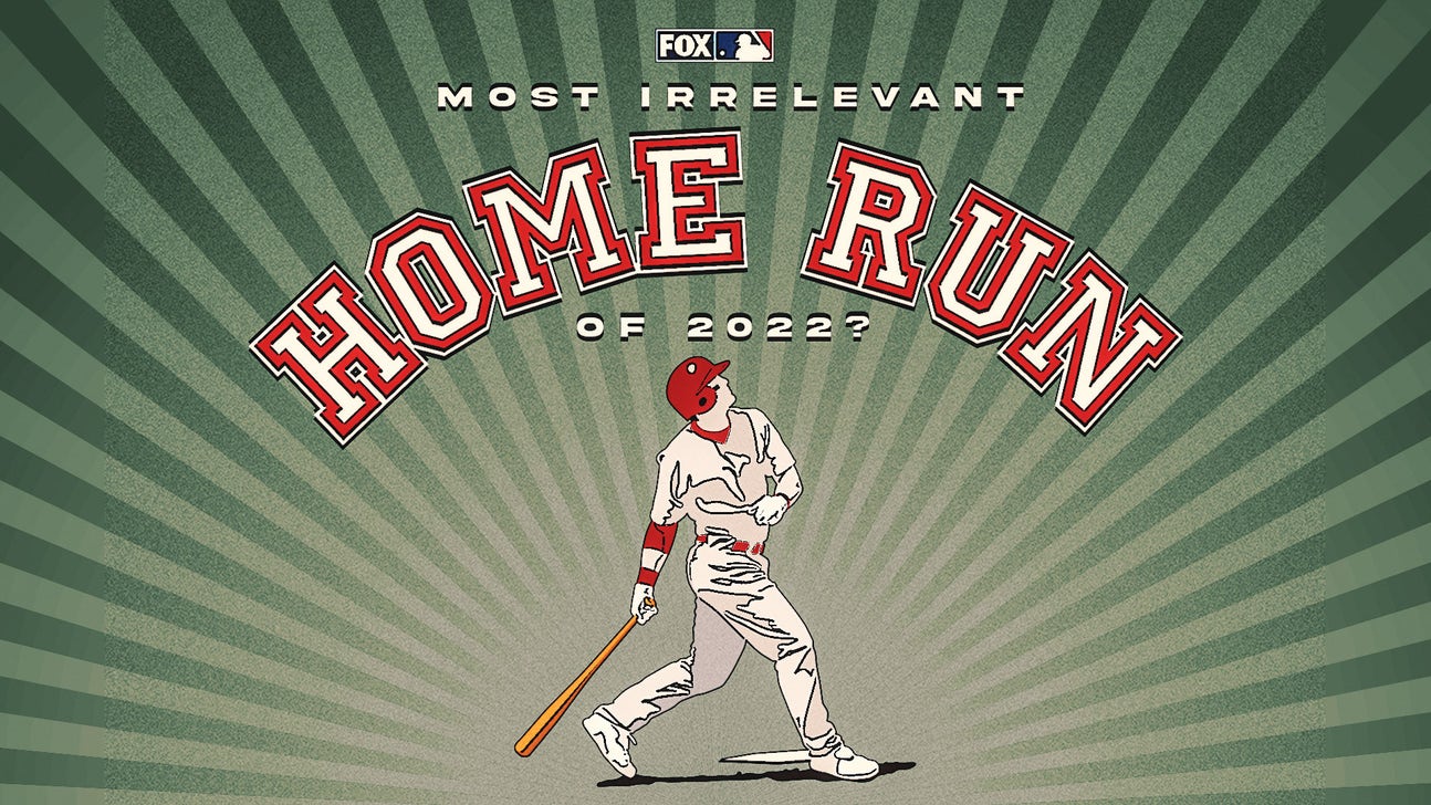 Who hit the most irrelevant home run of the 2022 MLB season?
