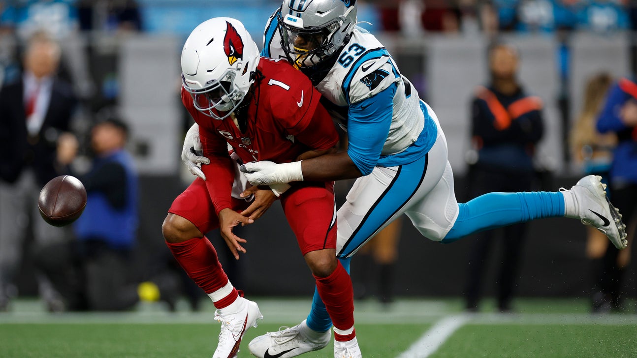 Panthers' Brian Burns is happy in Carolina: 'We definitely have ballers'