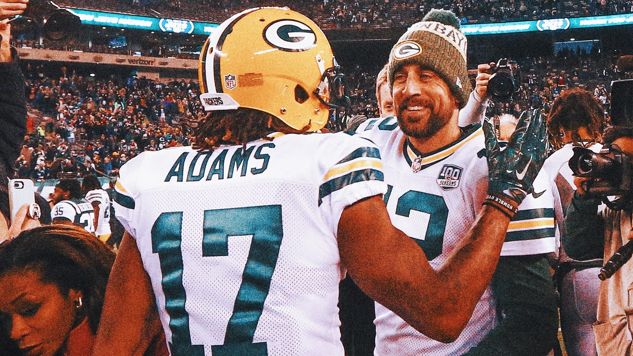 Davante Adams is lobbying Aaron Rodgers to play for Raiders