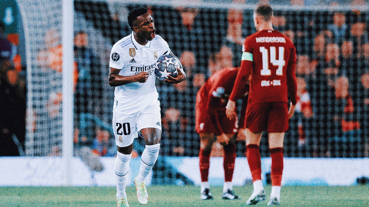 Real Madrid surges in second half to beat Liverpool 5-2 at Anfield