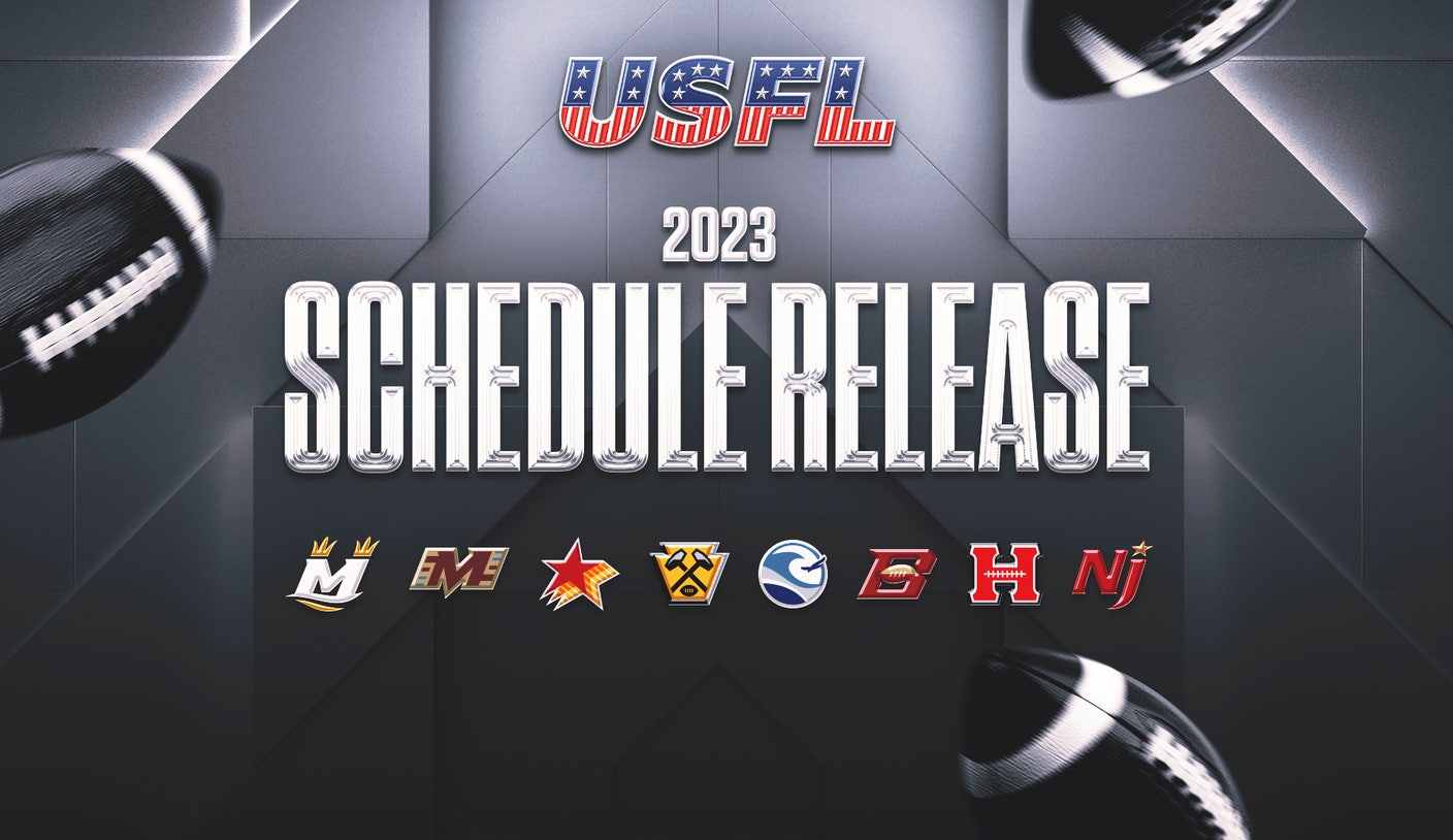 2023 USFL schedule: Dates, times, channel, full week-by-week