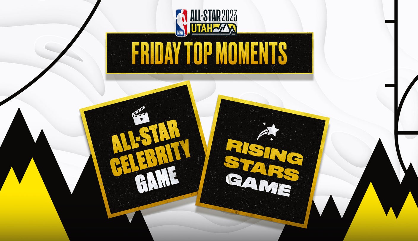 NBA AllStar Weekend highlights Celebrity Game, Rising Stars top plays