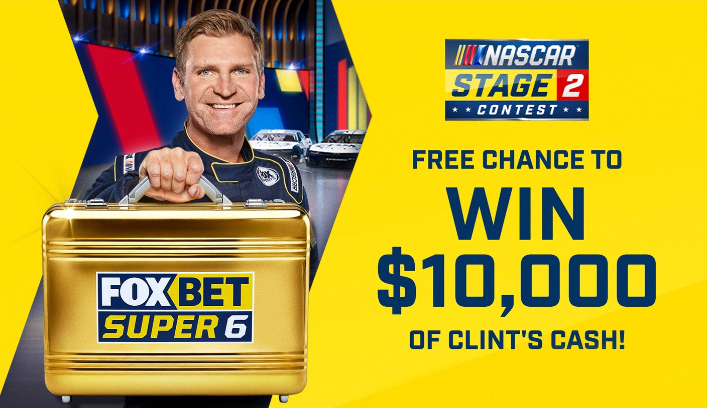 Cash in on Clint Bowyer’s $10K FOX Bet Super 6 Fontana NASCAR contest