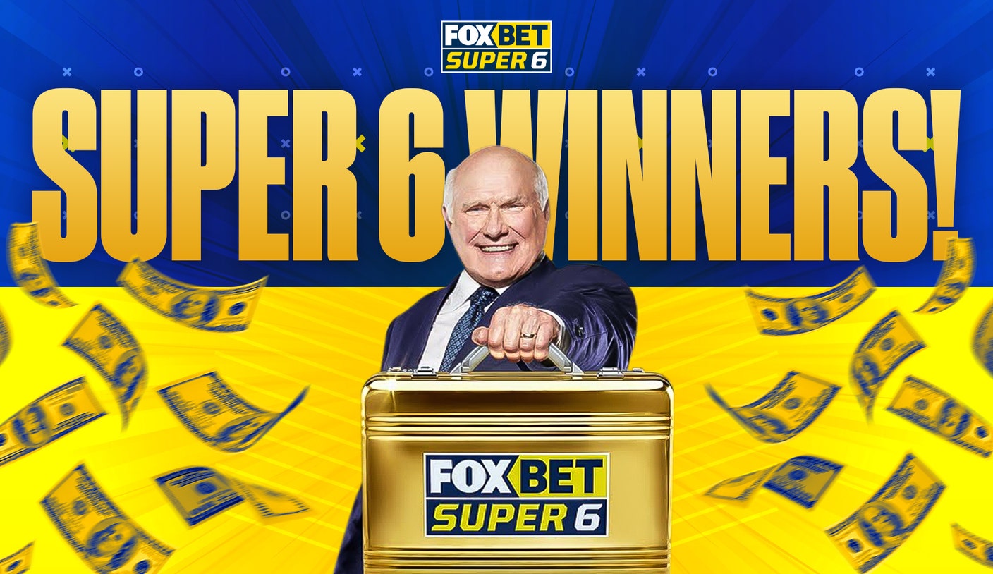 FOX Bet Super 6 winners highlighted