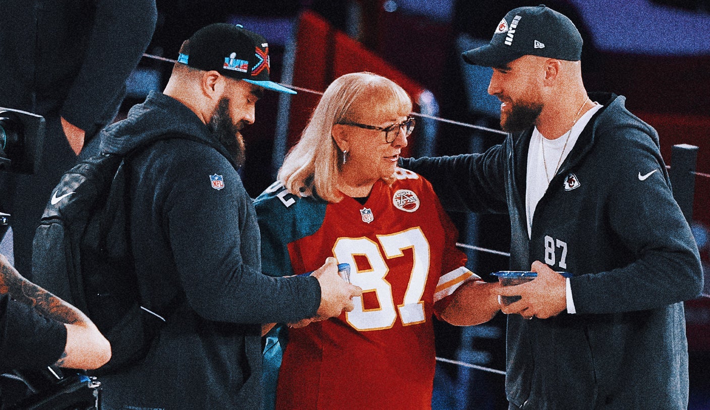 Donna Kelce's Super Bowl jersey lands in Pro Football Hall of Fame