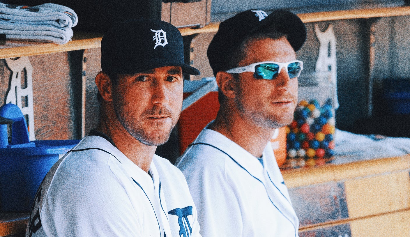 Max Scherzer and Justin Verlander, together again in Detroit … as