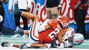COLLEGE FOOTBALL Trending Image: Ryan Day still upset with targeting no-call in Ohio State's CFP semifinal loss