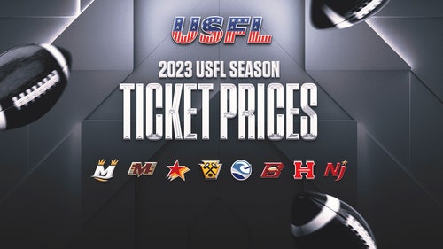 USFL Trending Image: USFL announces 2023 ticket prices for all four host cities