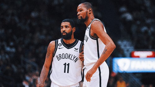 KYRIE IRVING Trending Image: Kevin Durant on Kyrie Irving: 'I'm disappointed we didn't finish the season'