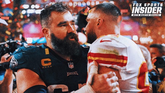 Tearful Travis Kelce after winning Super Bowl: 'I feel a whole lot for my brother'