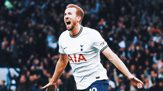 Harry Kane’s milestone goal gives Tottenham win, helps Arsenal
