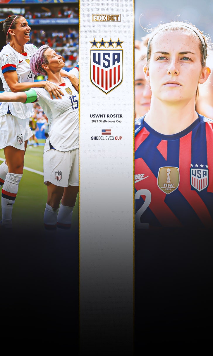 Megan Rapinoe returns as USWNT's SheBelieves Cup roster announced