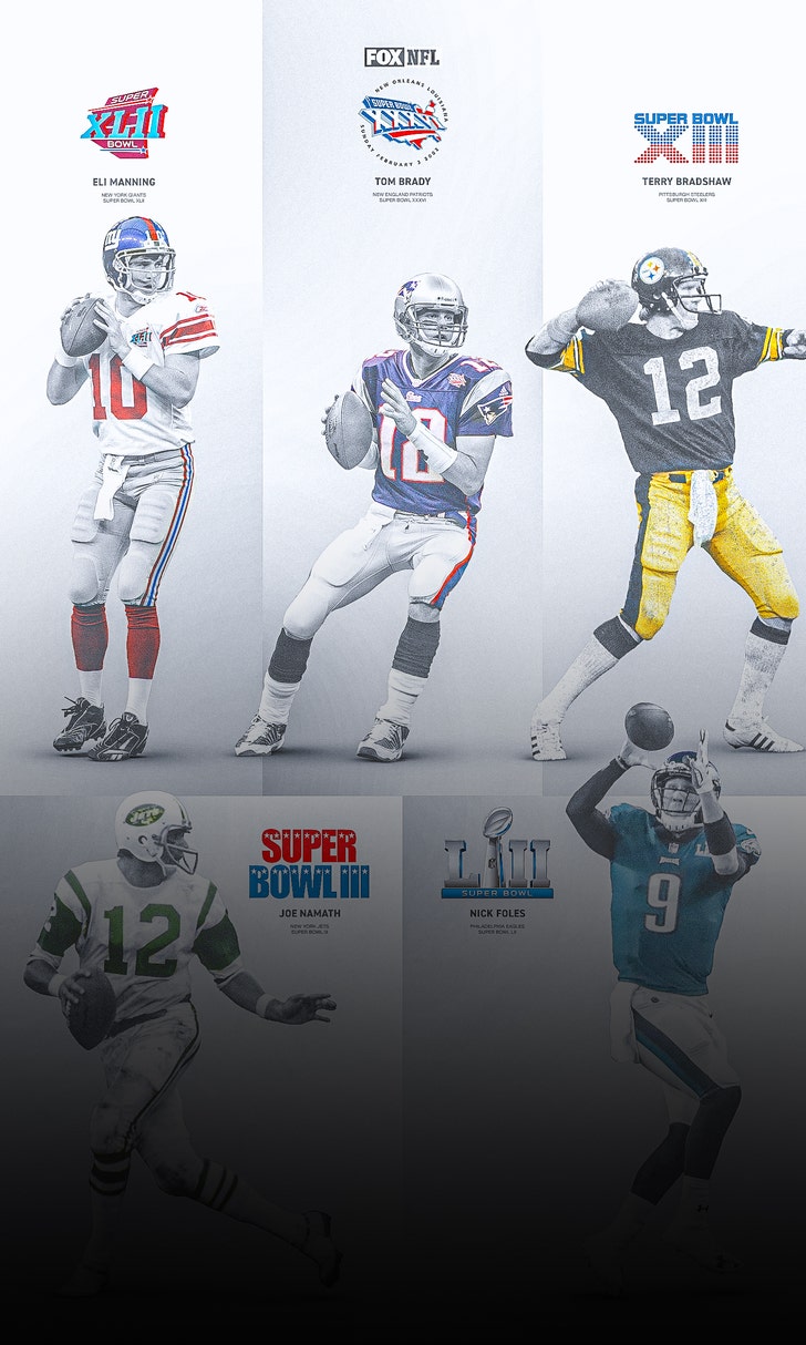 10 best Super Bowls of all time ranked: Eli Manning to Bradshaw to Brady