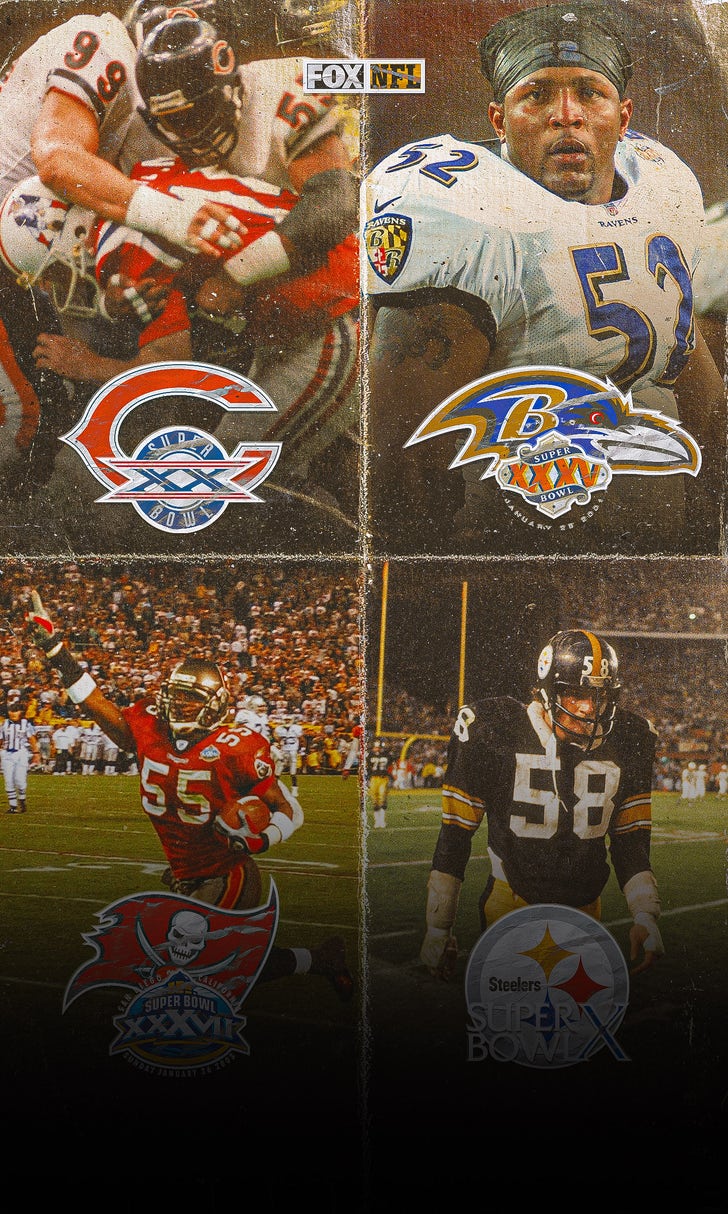 10 greatest defenses in Super Bowl history: From 1985 Bears to 2000 Ravens