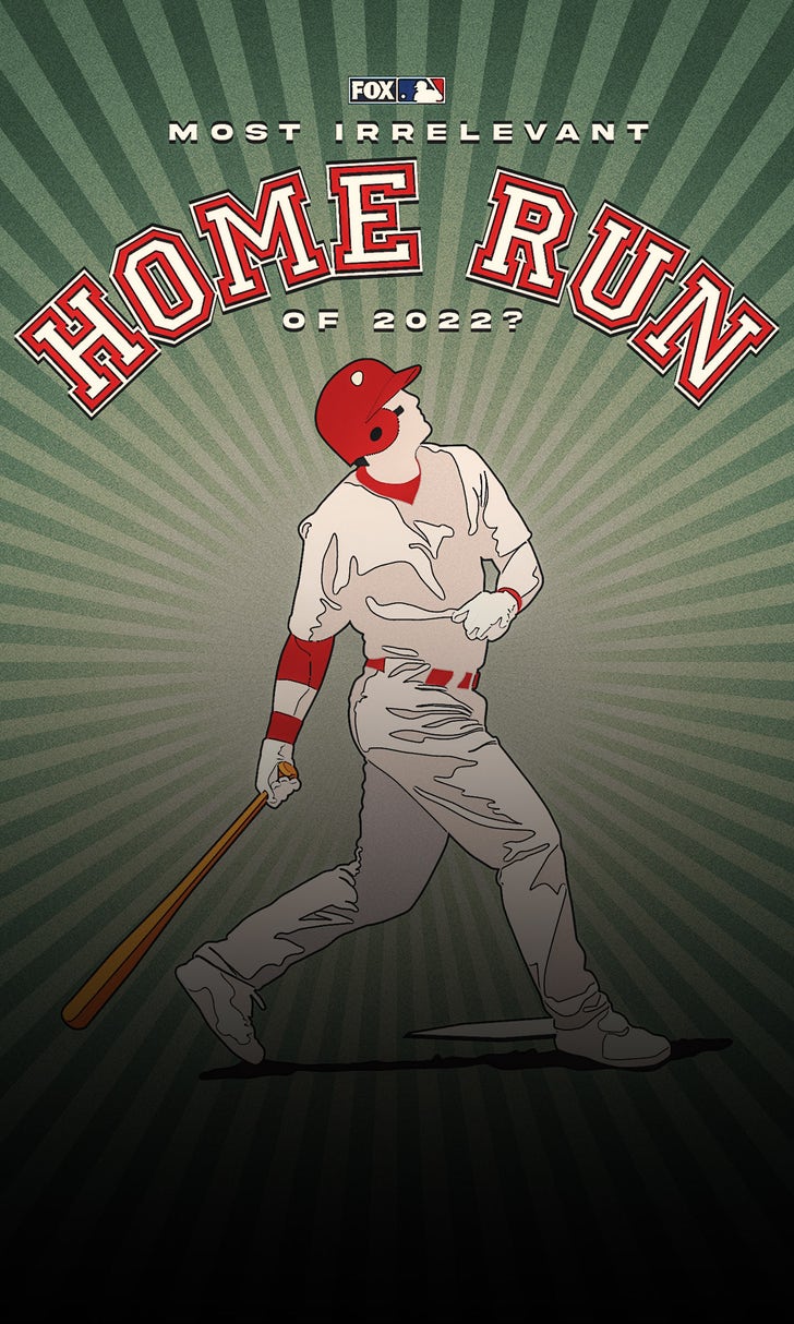 Who hit the most irrelevant home run of the 2022 MLB season?