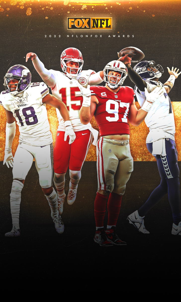 Patrick Mahomes, Justin Jefferson highlight NFL on FOX 2022 fan vote awards