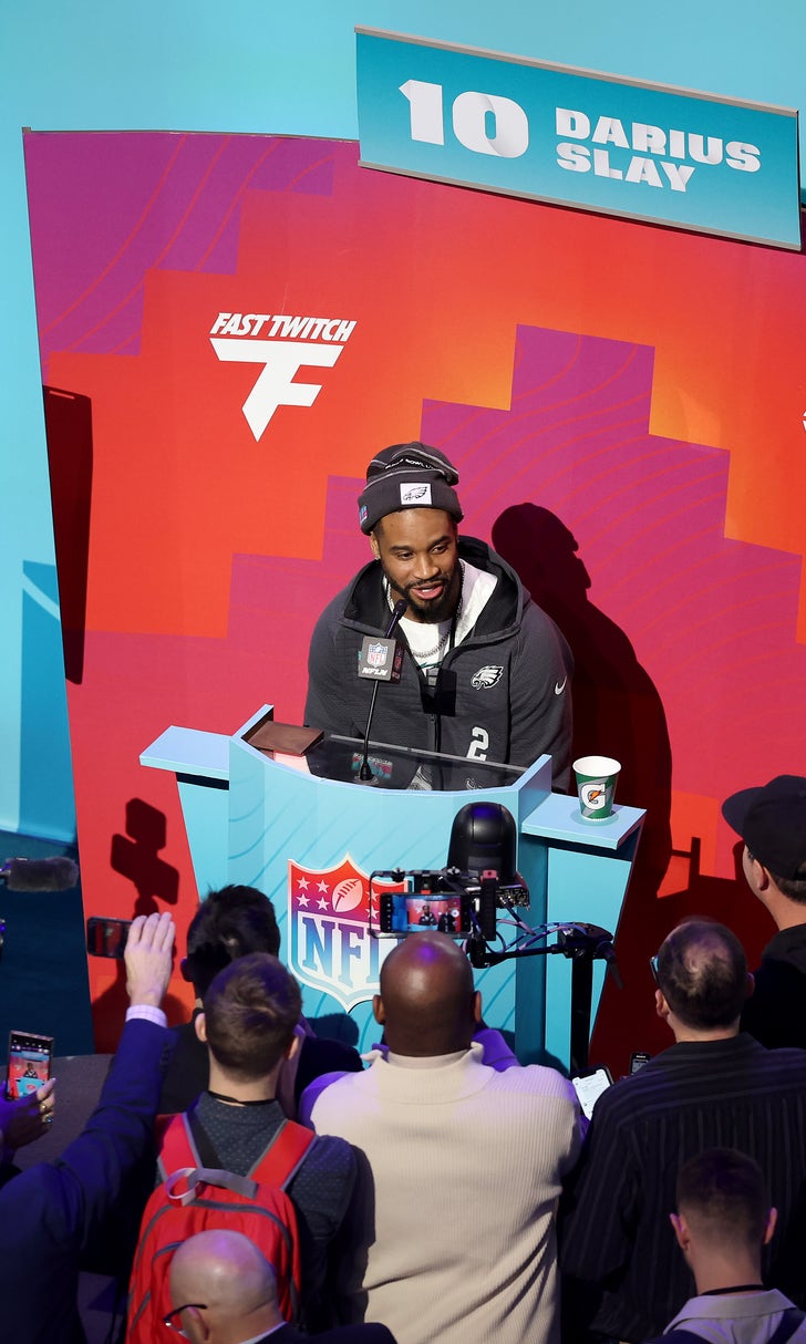 Eagles' Darius Slay responds to Brandon Aiyuk after jab about NFC championship