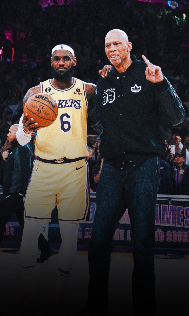 Kareem Abdul-Jabbar 'thrilled' LeBron James broke scoring record