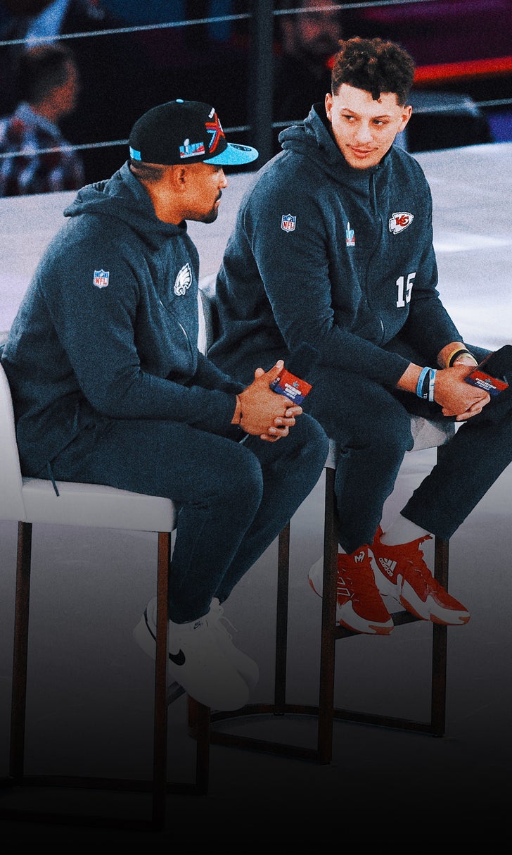 Mahomes, Hurts hope to 'inspire' in first Super Bowl with two Black QBs