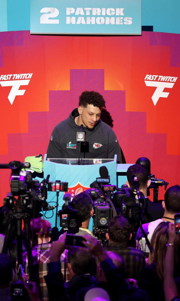 Patrick Mahomes says he's 'feeling good,' injured ankle is 'great'