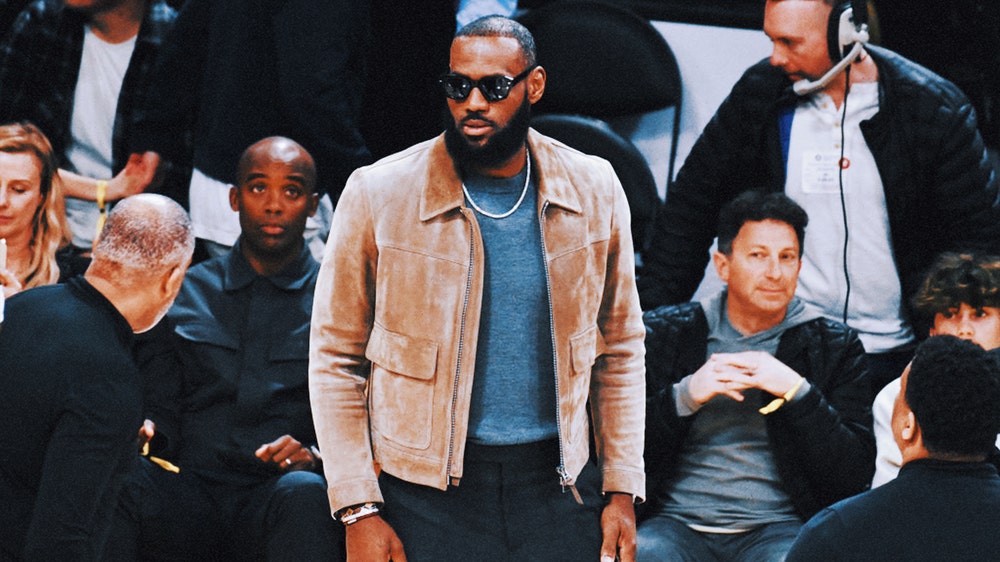 Lakers announce that LeBron has begun on-court activity; James chimes in