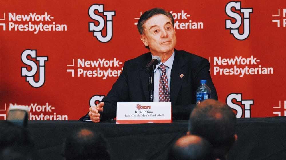 Rick Pitino returns to big stage at St. John's: 'I've earned it'