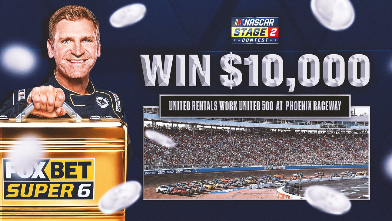 Win $10K in the FOX Bet Super 6 NASCAR Contest featuring Phoenix Raceway
