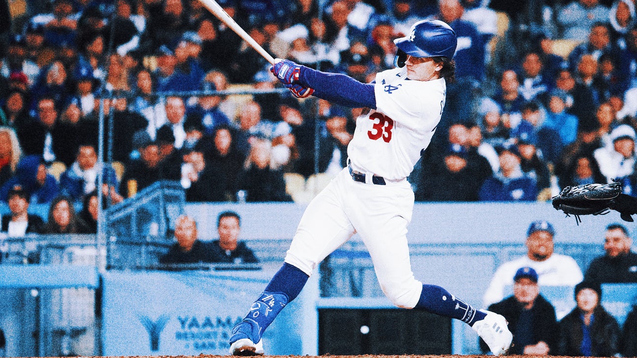 Dodgers' James Outman picks up where he left off in his first Opening Day