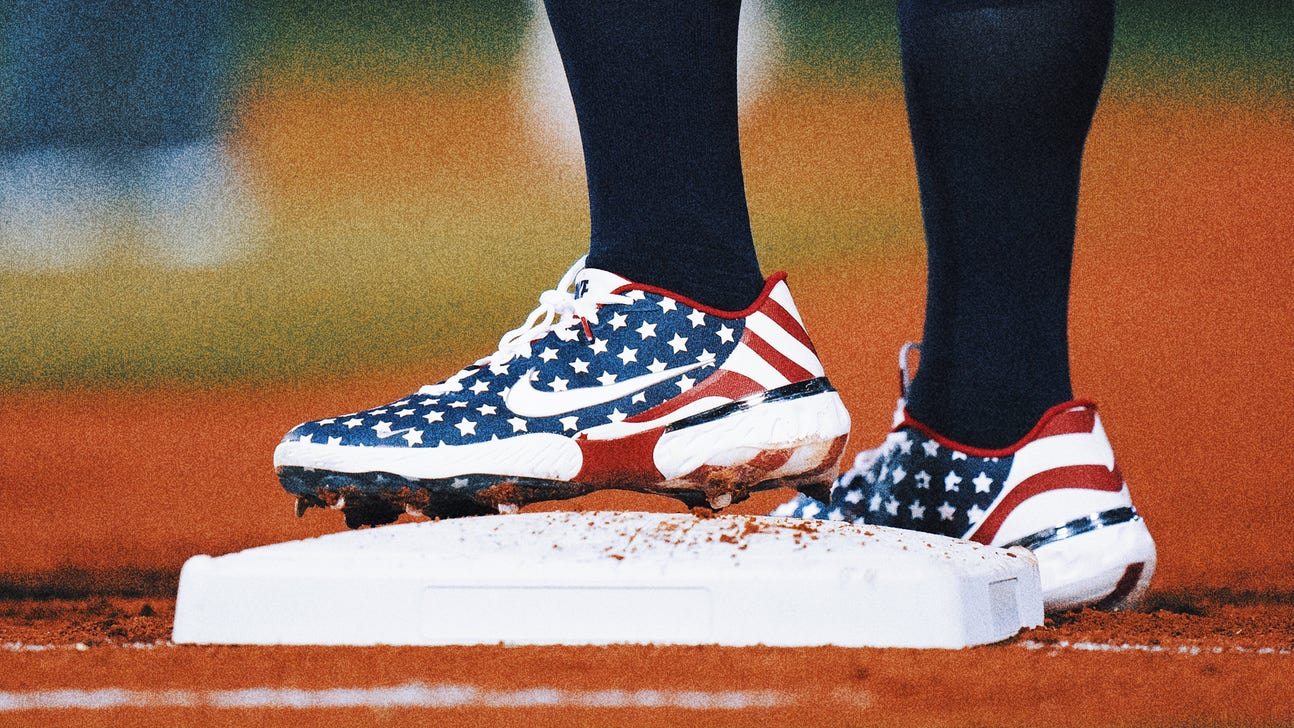 Stars and stripes baseball cleats online