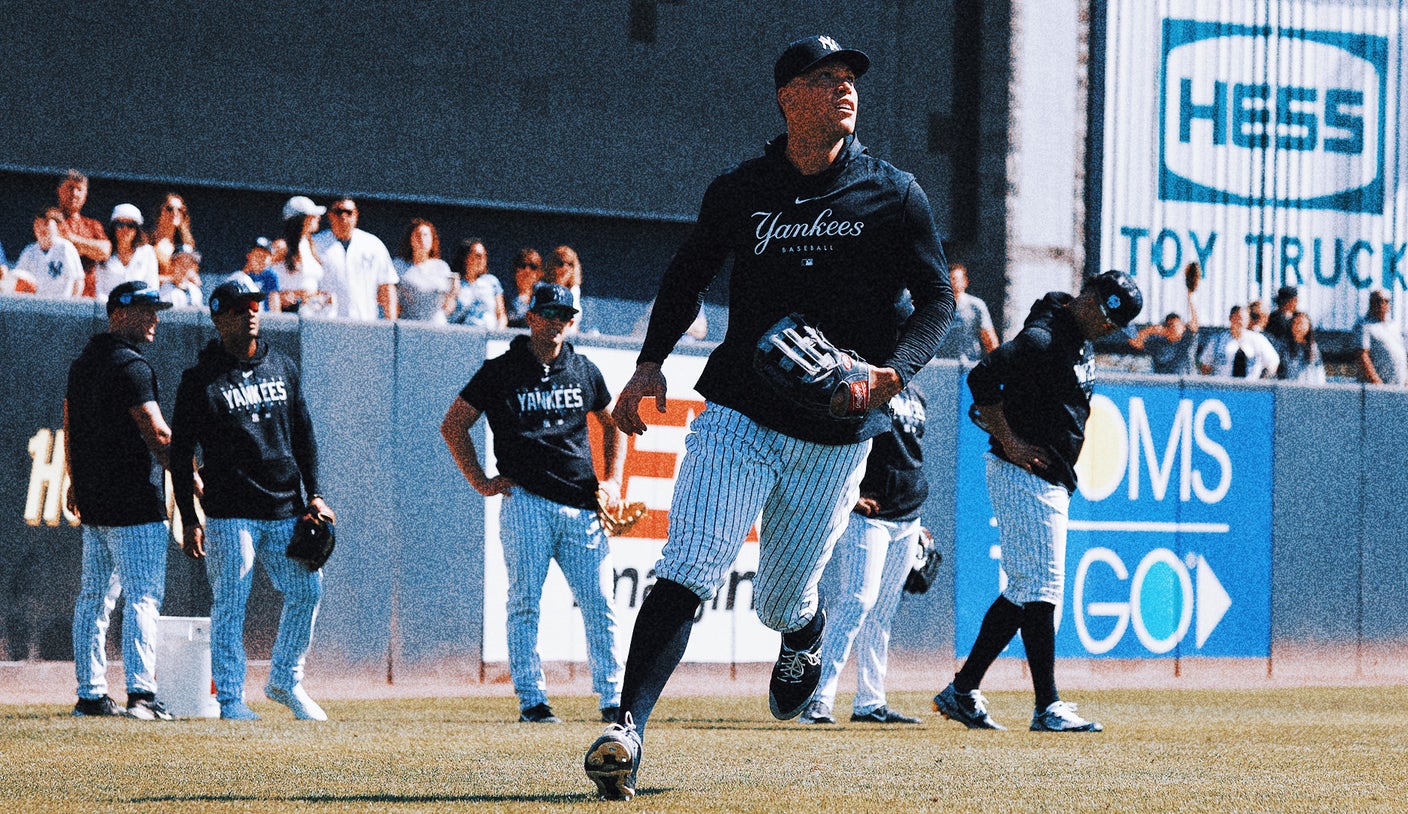 Aaron Judge Ranked No. 4 Right Fielder in Baseball - Pinstriped
