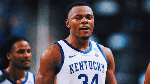 COLLEGE BASKETBALL Trending Image: Kentucky star Oscar Tshiebwe remains in 2023 NBA Draft