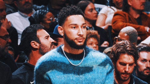 NBA Trending Image: Nets coach Jacque Vaughn: Ben Simmons 'probably' out for rest of season