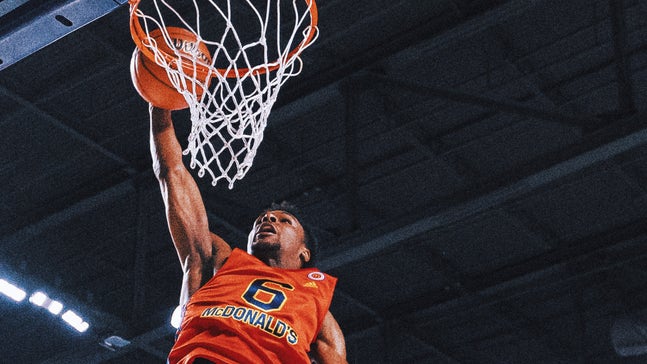 bronny james first dunk