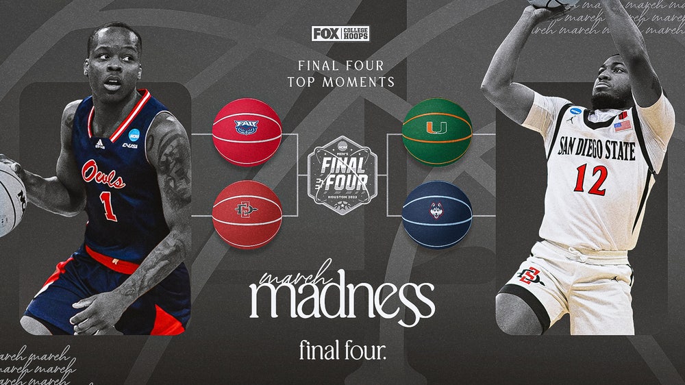 2023 March Madness Final Four live updates: FAU leading San Diego State at halftime, 40-33
