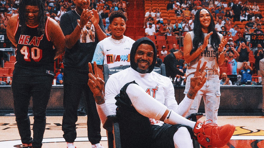 Udonis Haslem and road from Mr. 305 to 954 dad