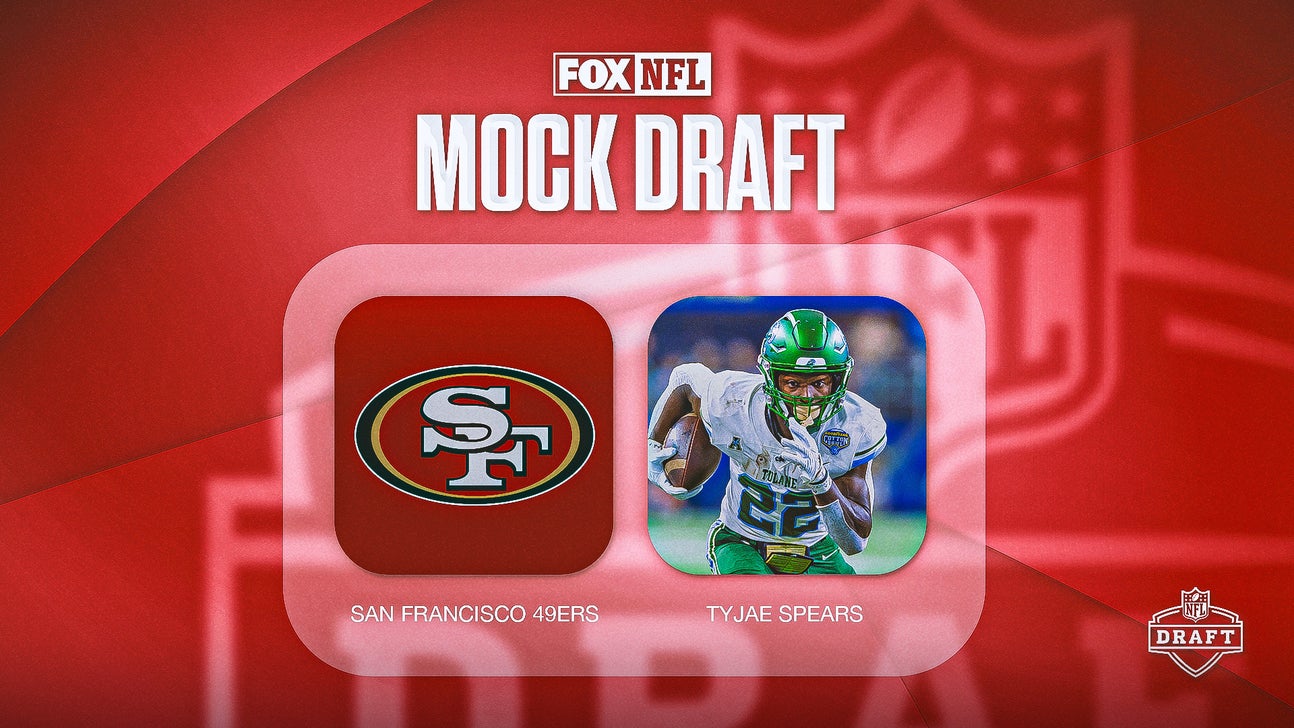 Niners add pass-rush depth, explosive RB, QB steal in seven-round mock draft