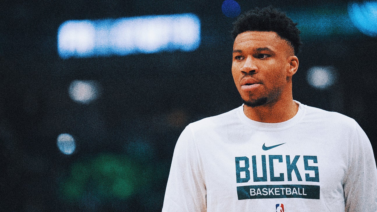 Giannis Antetokounmpo's status for Game 3 vs. Heat remains uncertain
