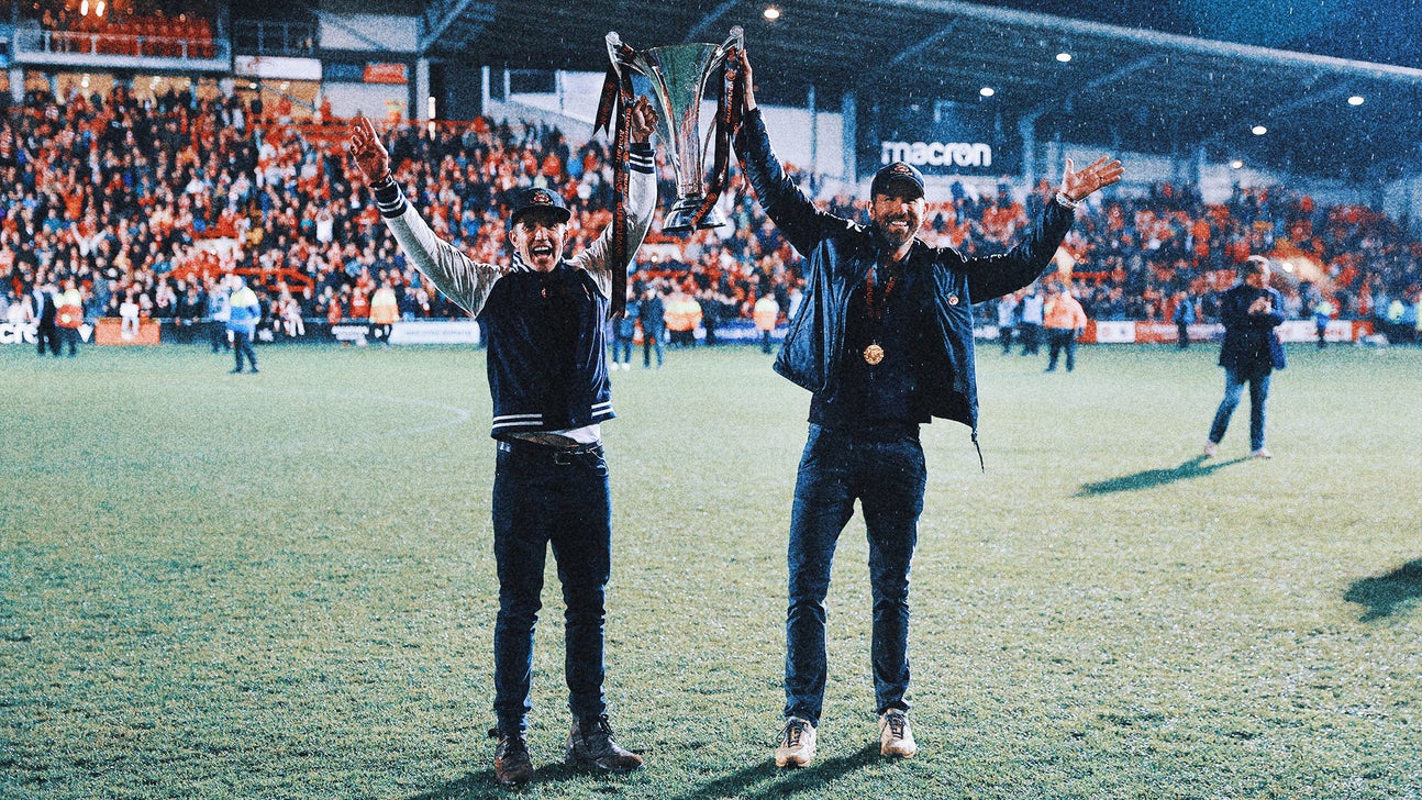 Wrexham earns promotion on wild journey under Ryan Reynolds