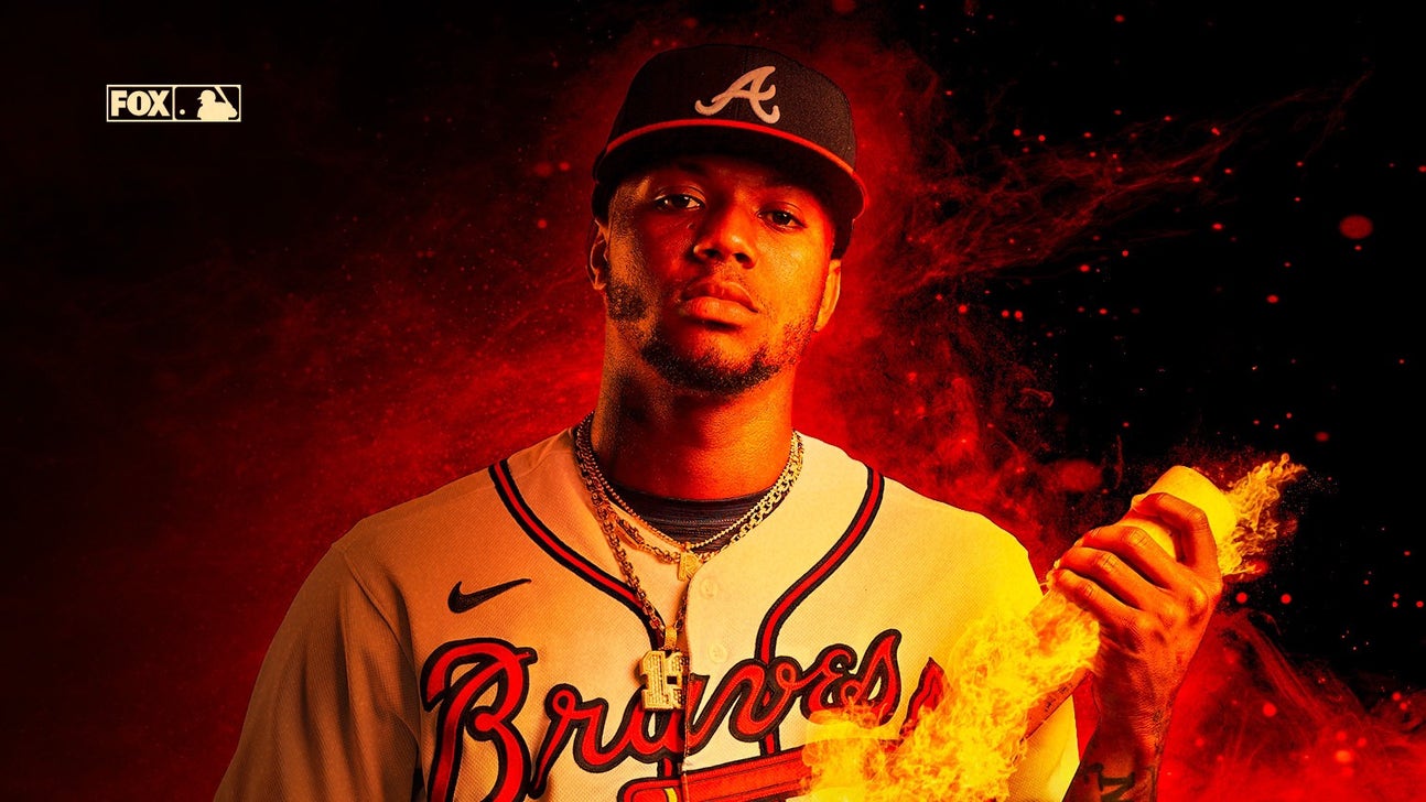 Ronald Acuña Jr. looks all the way back, which could make Braves the class of the NL