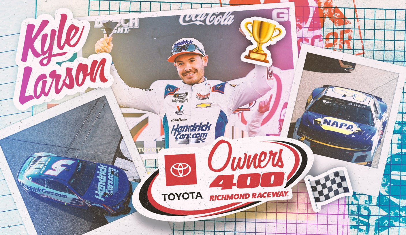 NASCAR takeaways Kyle Larsons first win of season caps positive week for Hendrick NASCAR takeaways Kyle Larsons first win of season caps positive week for Hendrick