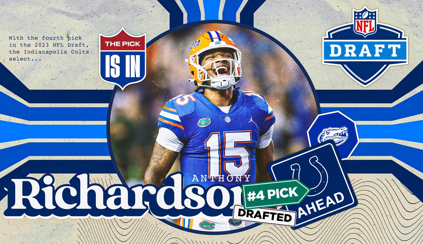 Colts draft QB Anthony Richardson with fourth pick in the NFL Draft