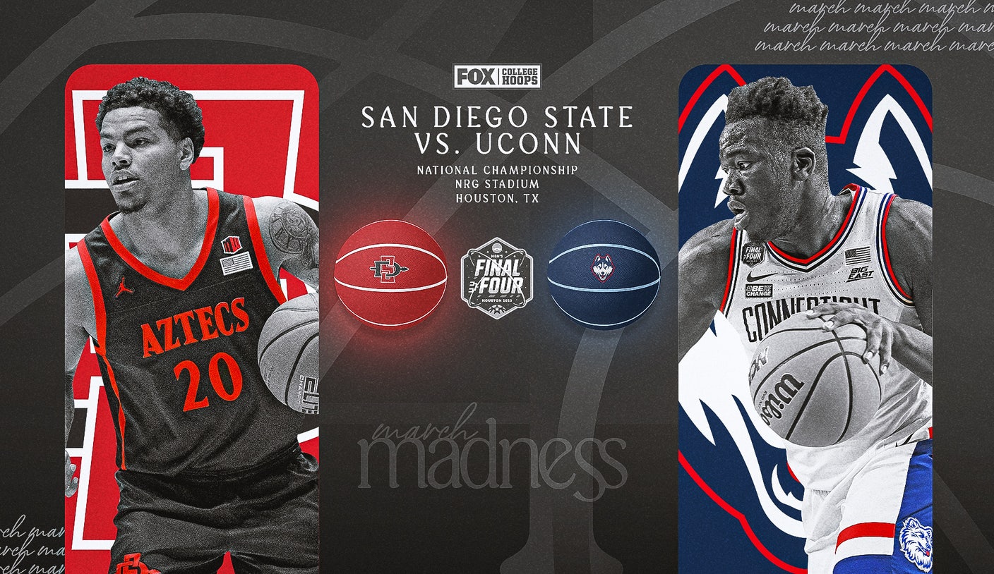 2023 March Madness national championship live updates UConn-SDSU coming up 