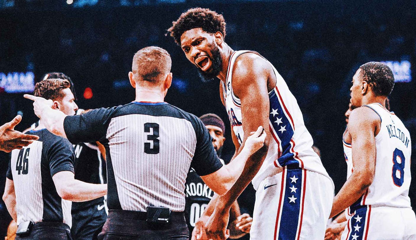 NBA Playoffs 2023: Sixers' star Joel Embiid suffers sprained knee. How long  is he out? 