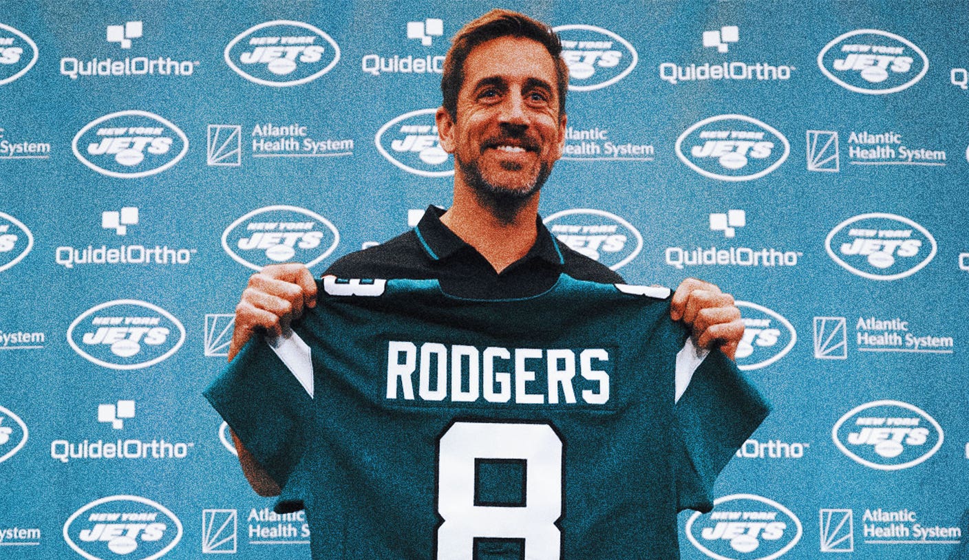 The great jersey debate: What number will Aaron Rodgers wear for the Jets,  12 or 8?