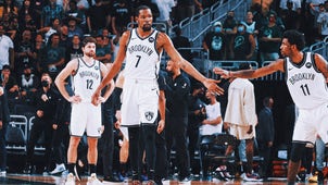 GIANNIS ANTETOKOUNMPO Trending Image: Kyrie Irving says his injury kept Nets from winning championship in 2021