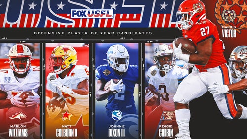 USFL Trending Image: USFL Offensive Player of the Year candidates: Darius Victor has competition