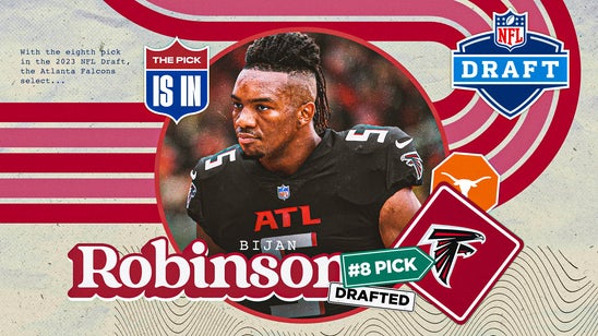 Falcons show commitment to ground game drafting Bijan Robinson at No. 8